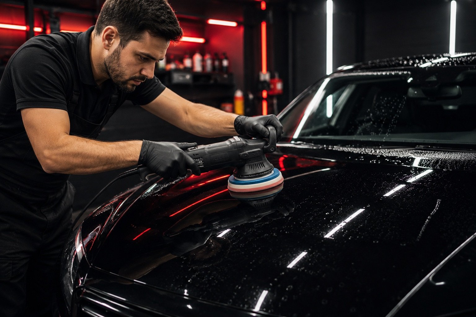 Car detailing and polish